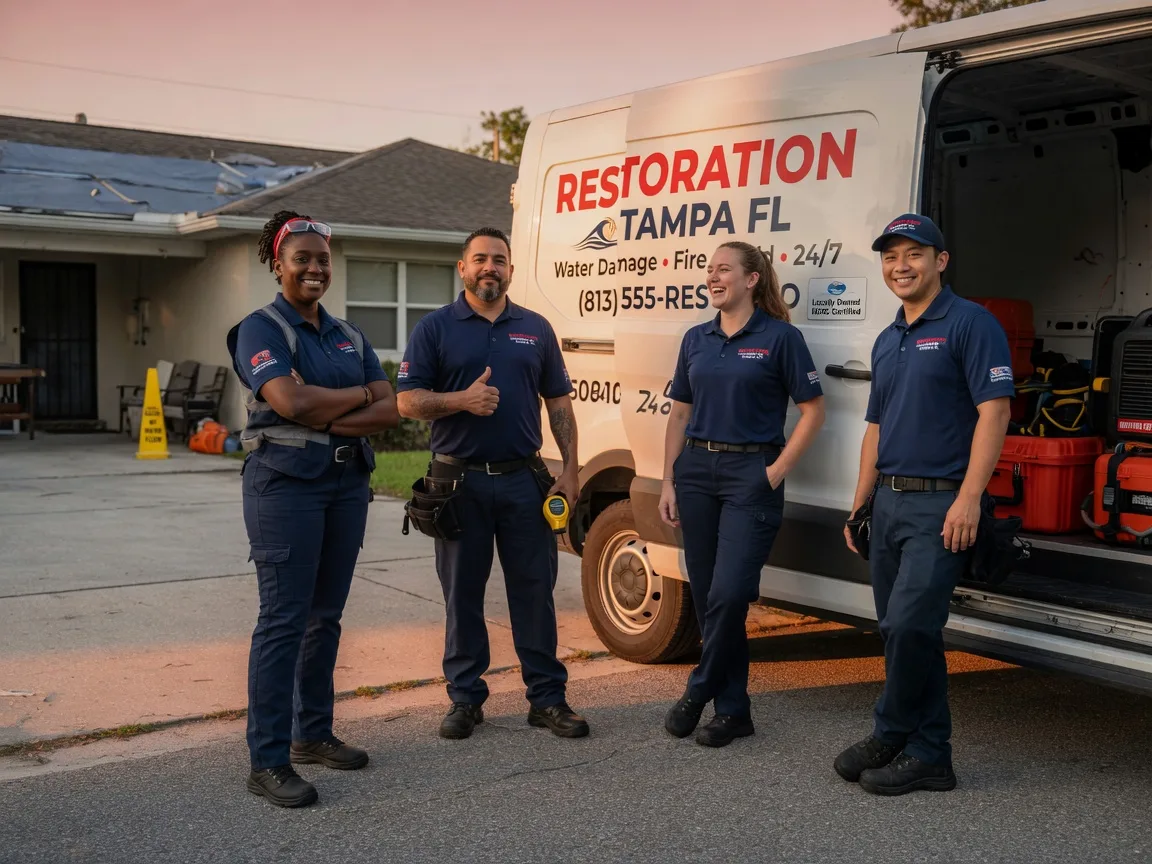 Water Damage Restoration company in Four Oaks, NC