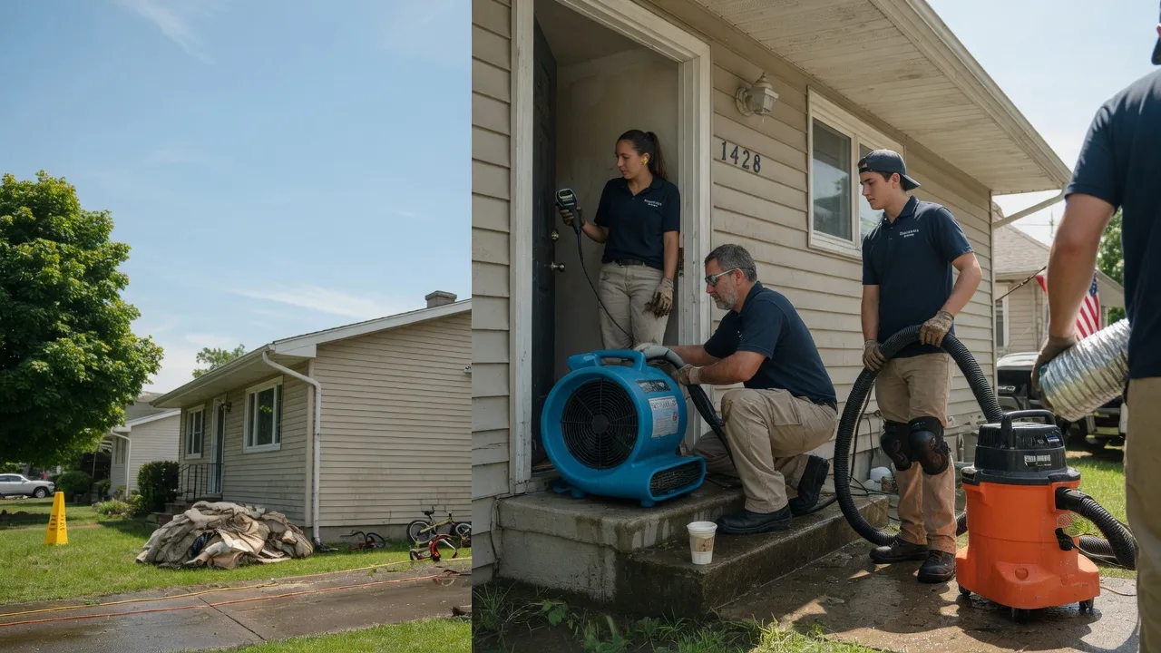 Water Damage Restoration in Four Oaks, NC near me